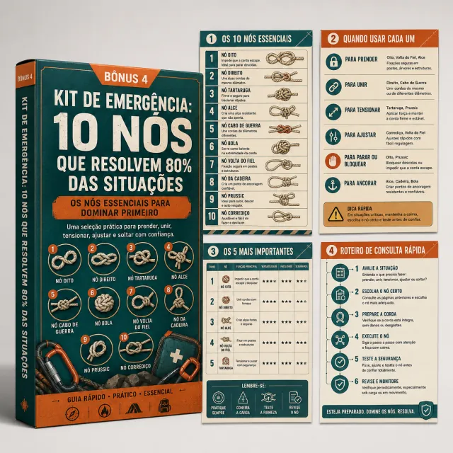 Mockup do bônus Kit de Emergência